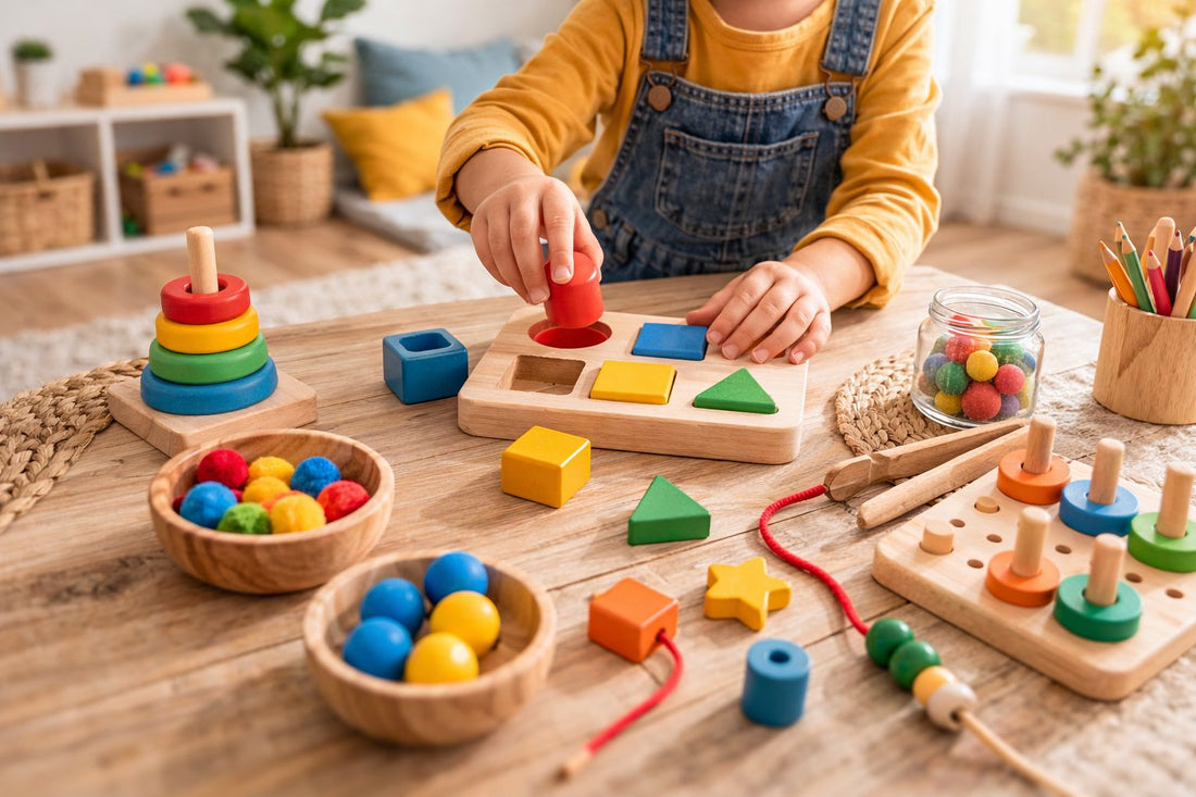 Quel jouet Montessori pour 3 ans ? Le guide simple + 3 solutions (sans écran)