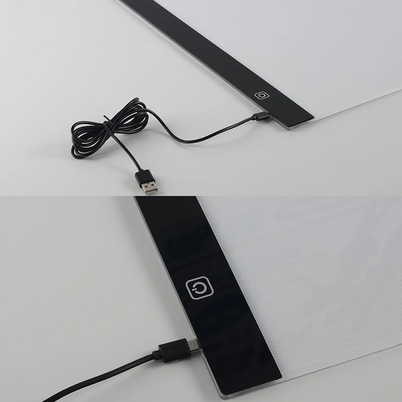 CreatiLight Pro – Tablette LED pour Artistes™ Éclairez vos Idées, Créez avec Précision
