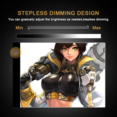 CreatiLight Pro – Tablette LED pour Artistes™ Éclairez vos Idées, Créez avec Précision