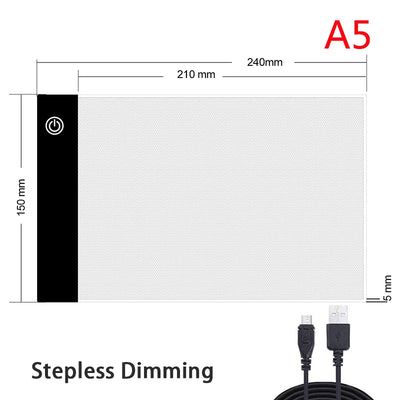 CreatiLight Pro – Tablette LED pour Artistes™ Éclairez vos Idées, Créez avec Précision