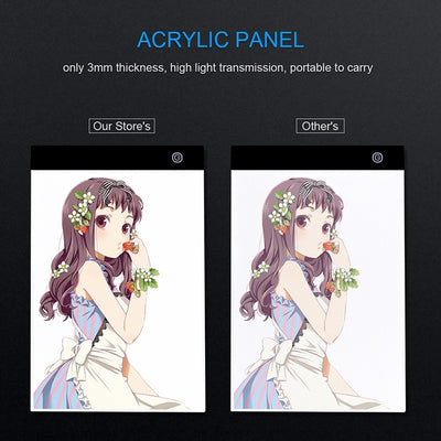 CreatiLight Pro – Tablette LED pour Artistes™ Éclairez vos Idées, Créez avec Précision