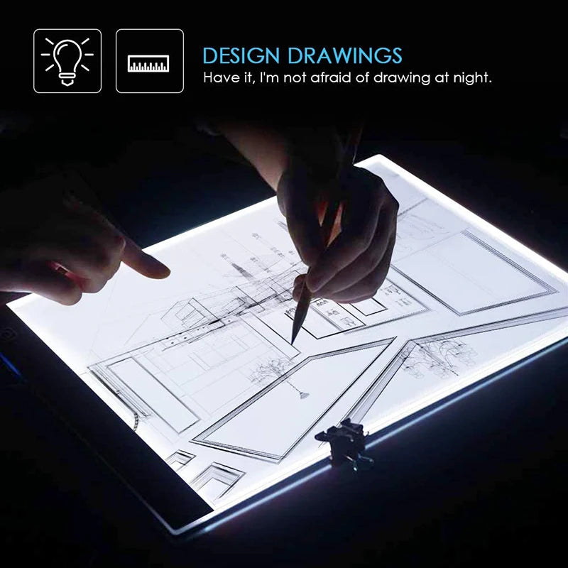 CreatiLight Pro – Tablette LED pour Artistes™ Éclairez vos Idées, Créez avec Précision