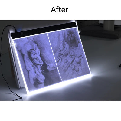 CreatiLight Pro – Tablette LED pour Artistes™ Éclairez vos Idées, Créez avec Précision