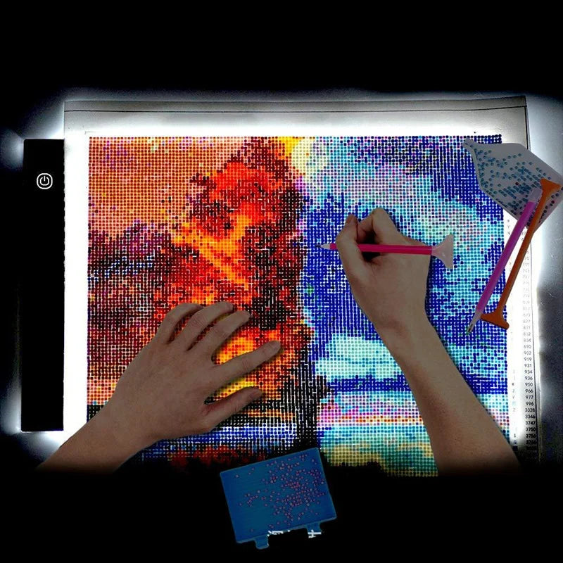 CreatiLight Pro – Tablette LED pour Artistes™ Éclairez vos Idées, Créez avec Précision