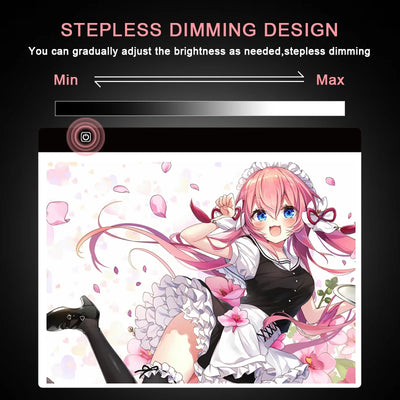 CreatiLight Pro – Tablette LED pour Artistes™ Éclairez vos Idées, Créez avec Précision