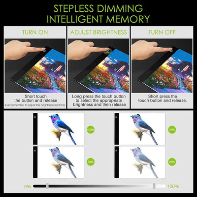 CreatiLight Pro – Tablette LED pour Artistes™ Éclairez vos Idées, Créez avec Précision