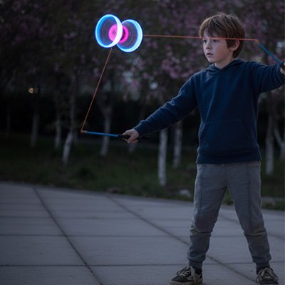 Diabolo jeu d'adresse et de concentration 