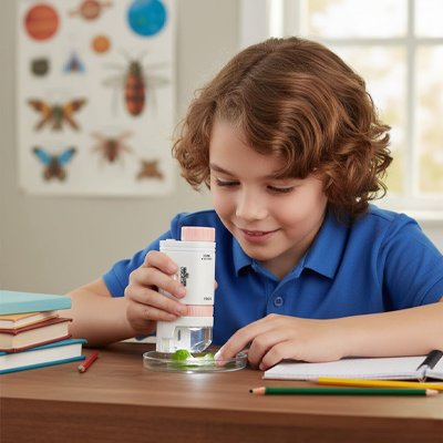 la découverte au Microscope 