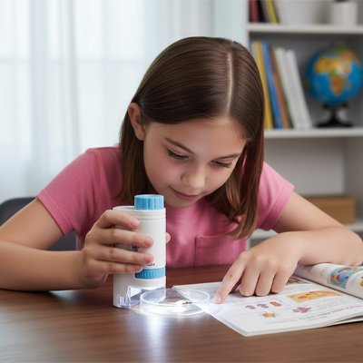 Microscope enfant sans distinction