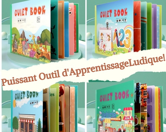 Magic Playfull Learning Book™ | Livre d'apprentissage ludique