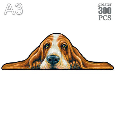 Puzzle Créatif GenialPuzzle Animal en Bois I Jouets Intelligents pour Ado et Adultes I Jouer en Famille