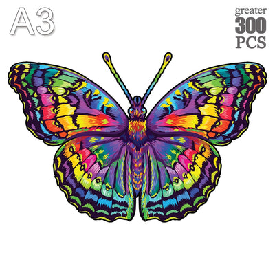 Puzzle Créatif GenialPuzzle Animal en Bois I Jouets Intelligents pour Ado et Adultes I Jouer en Famille