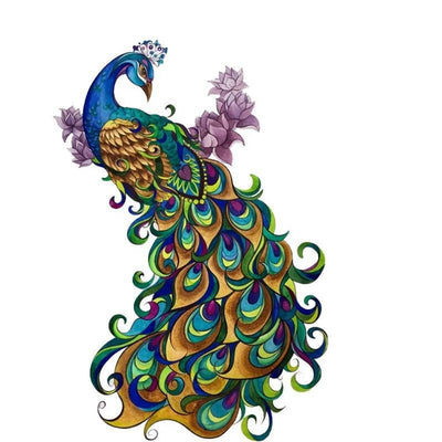 Puzzle Créatif GenialPuzzle Animal en Bois I Jouets Intelligents pour Ado et Adultes I Jouer en Famille