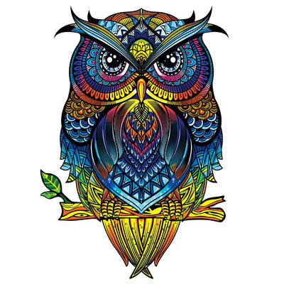 Puzzle Créatif GenialPuzzle Animal en Bois I Jouets Intelligents pour Ado et Adultes I Jouer en Famille