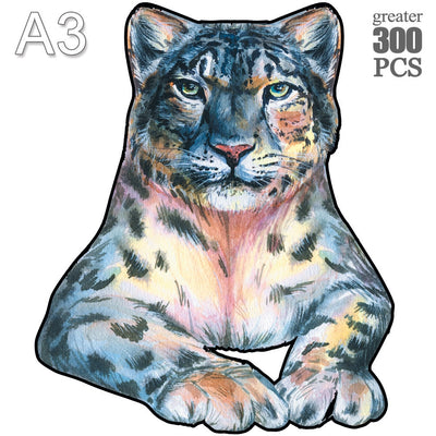 Puzzle Créatif GenialPuzzle Animal en Bois I Jouets Intelligents pour Ado et Adultes I Jouer en Famille