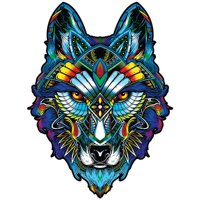 Puzzle Créatif GenialPuzzle Animal en Bois I Jouets Intelligents pour Ado et Adultes I Jouer en Famille