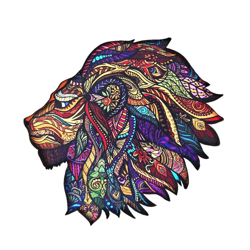MagicPuzzle puzzle en bois – Forme de Lion